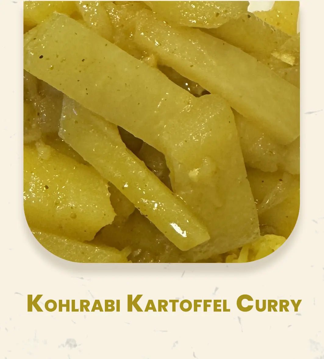 Kohlrabi-Potato Curry - Nivartana