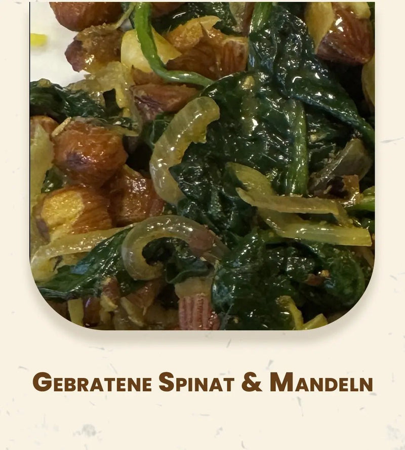 Sautéed Spinach with Almonds
