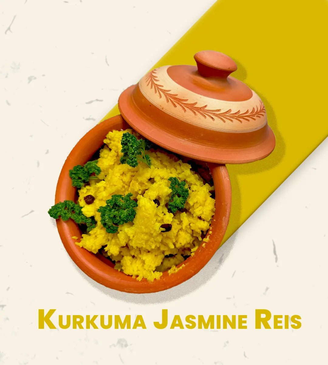 Turmeric Jasmine Rice - Nivartana