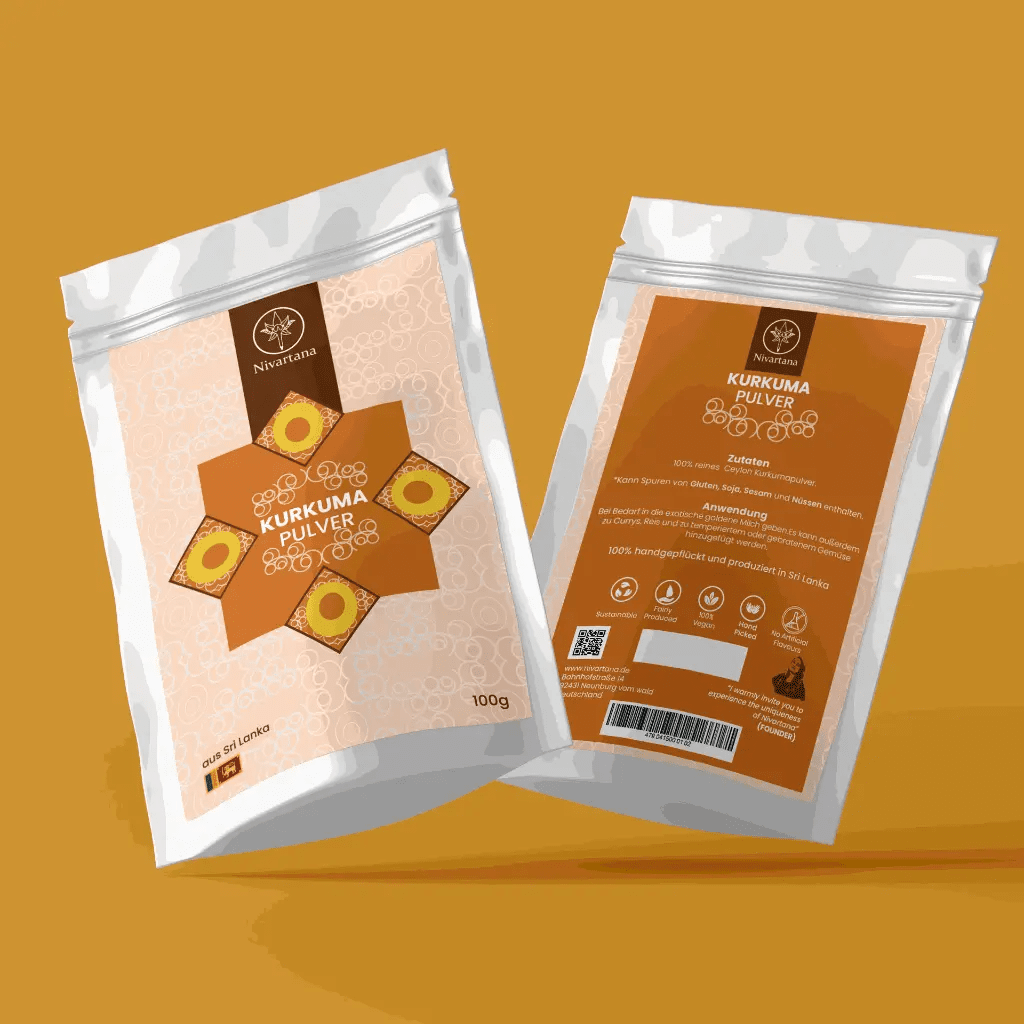 Ceylon Curcuma Powder - Nivartana - Gewurze